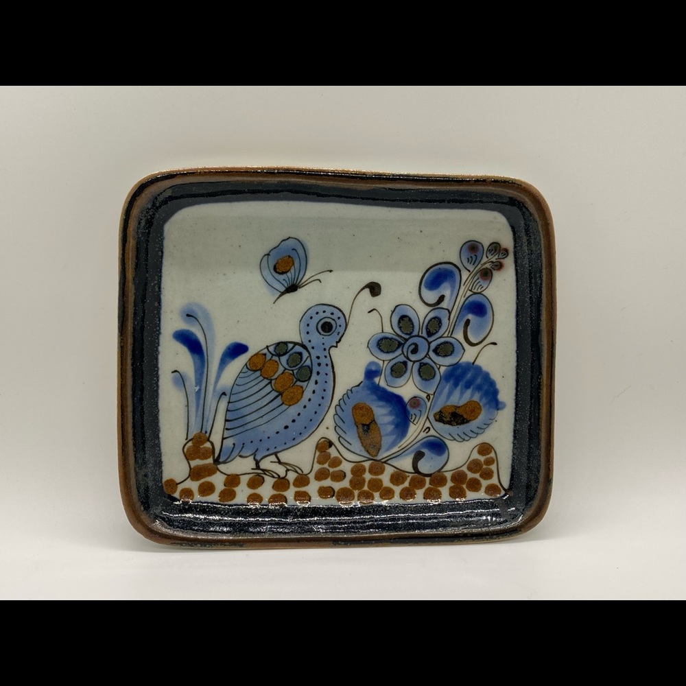 Vintage Tonalá Ken Edwards pottery tray